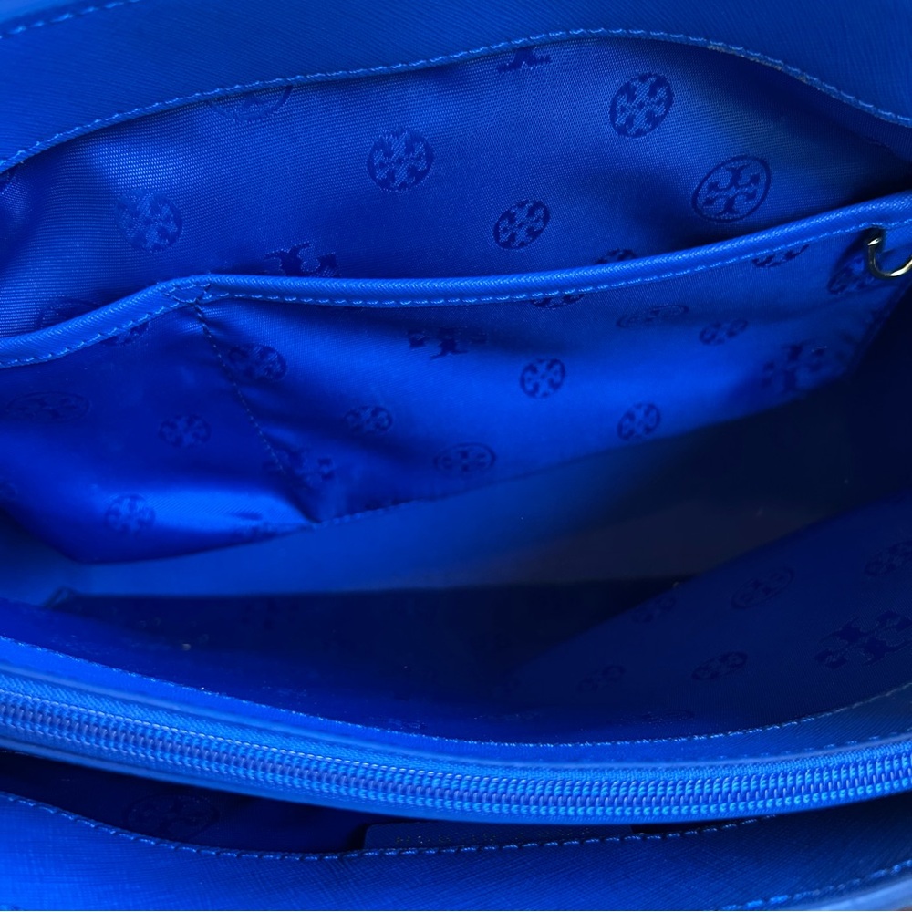 Tory Burch York Double Buckle Tote Bag EUC - Picture 9 of 12